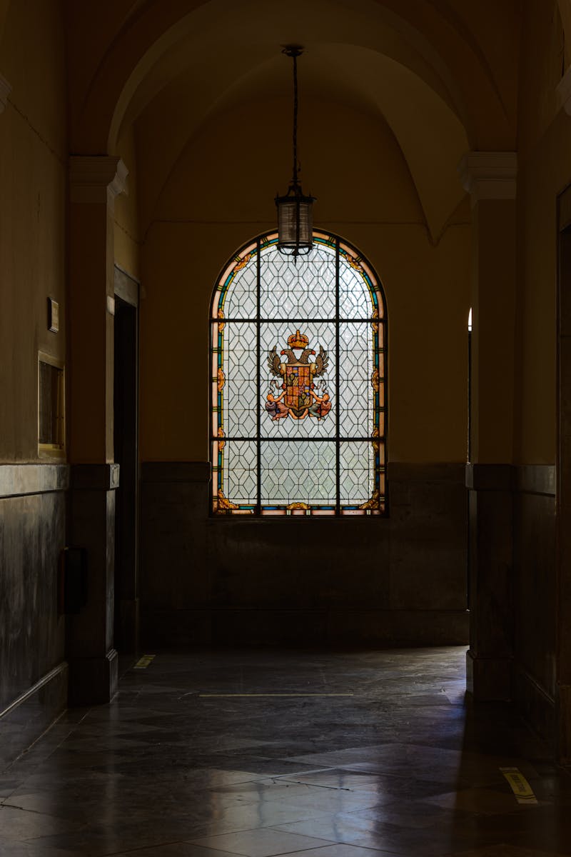 Interior of a peaceful chapel with soft natural light