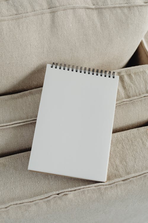 A Notepad With a Blank Page 