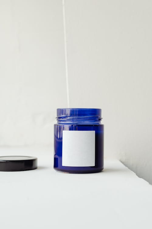 Close-up of Blue Container · Free Stock Photo