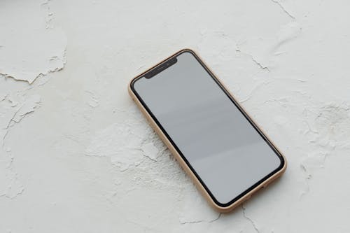 Blank Screen of a Smartphone