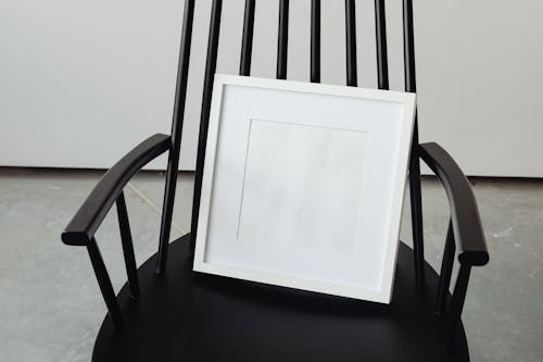 Fotos de stock gratuitas de maqueta, marco, silla