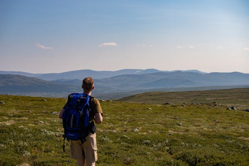 A Man with a Backpack