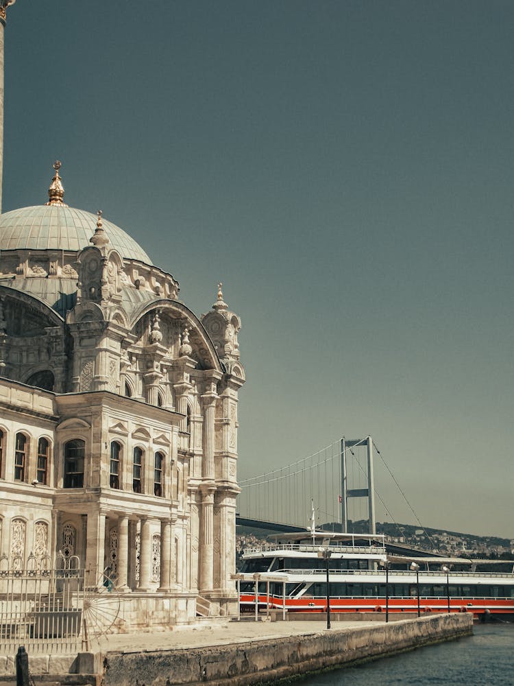 Ortakoy Mosque In Turkey