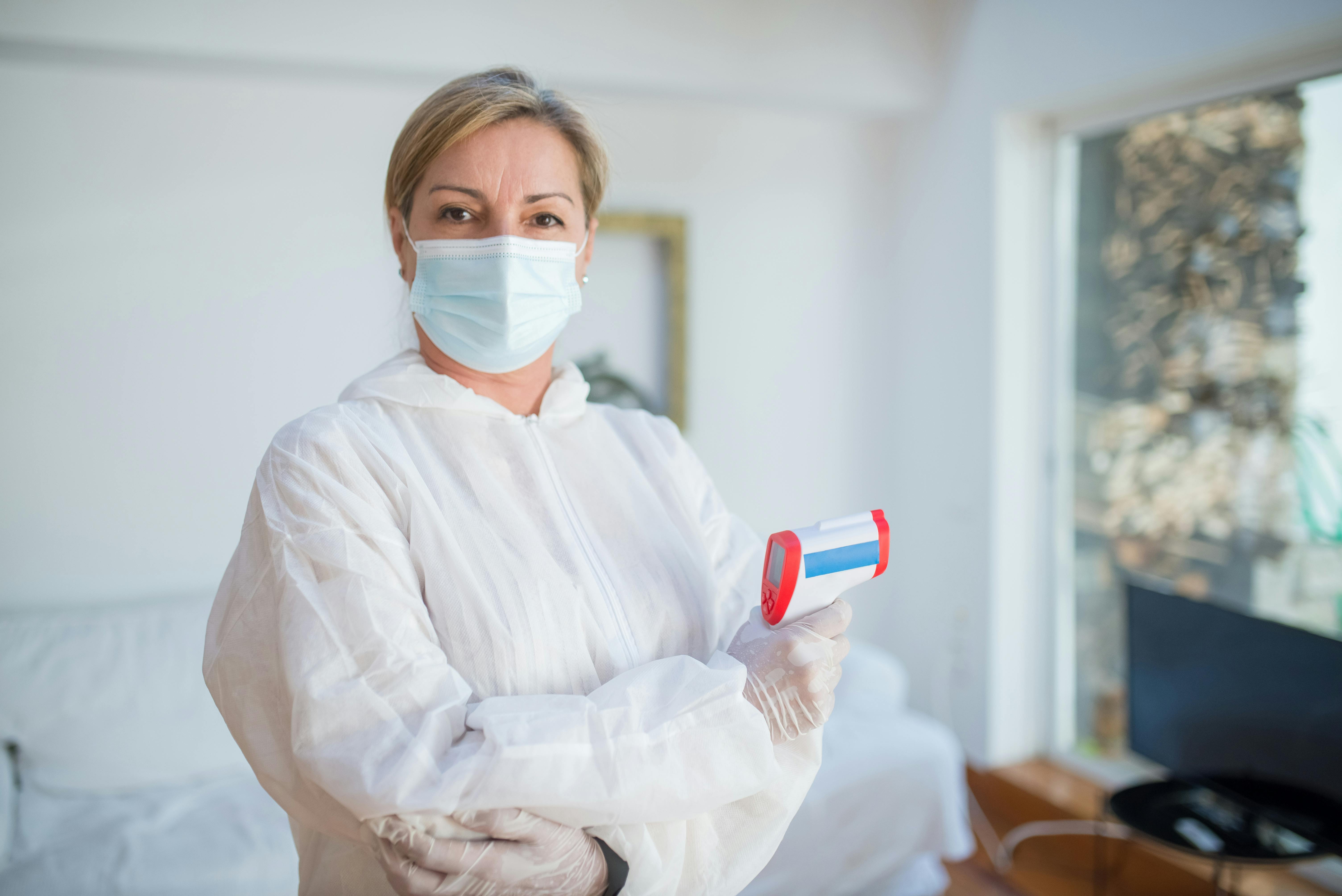 doctor wearing protective clothing