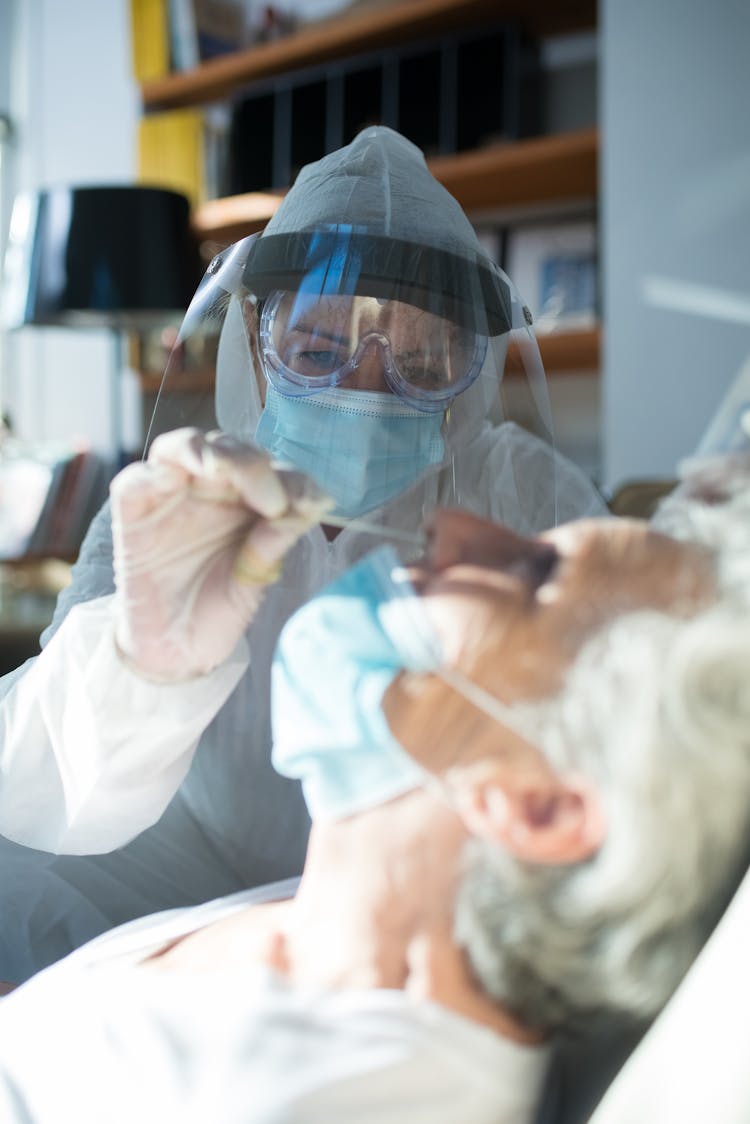 A Patient With A Doctor