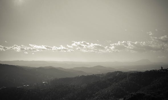 Free stock photo of clouds, countryside, hill