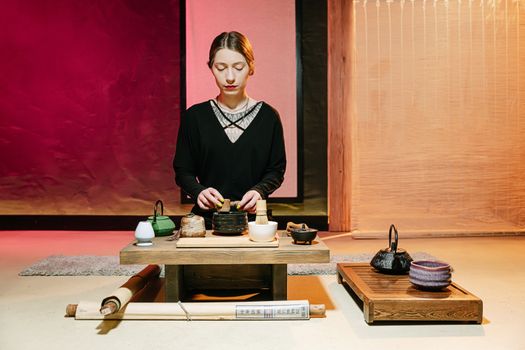 Person Making Tea