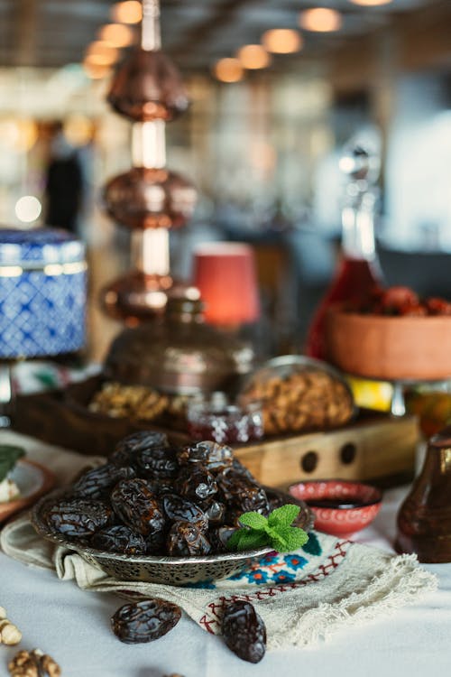 Dried Dates on the Table