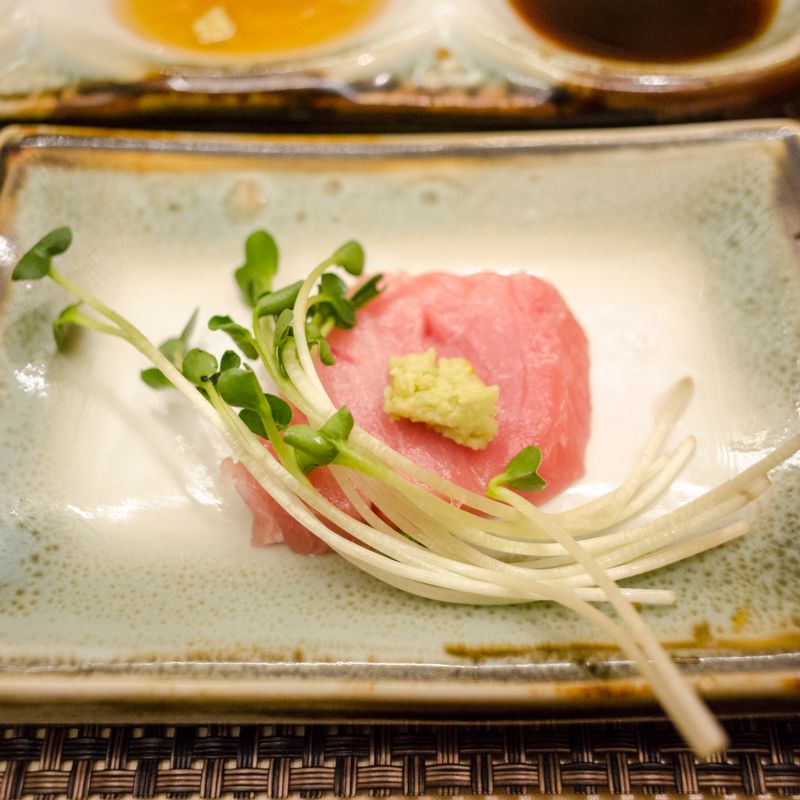 Japanese Tamari Wasabi Tuna Marinade