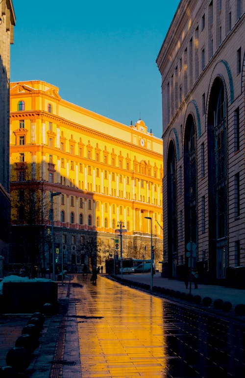 Free stock photo of build, moscow, rain