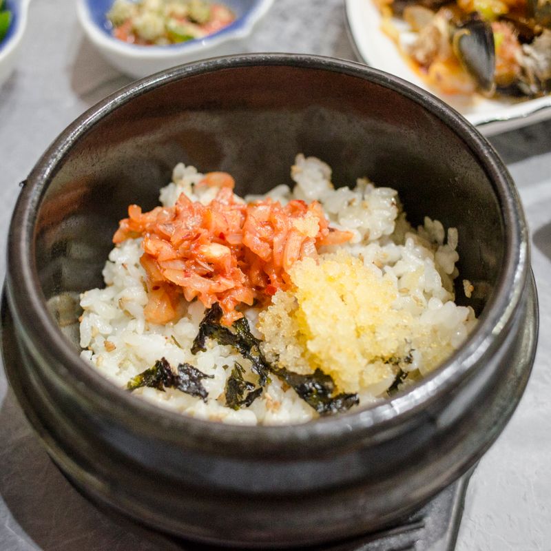 Korean Doenjang Fermented Bean Paste Rice