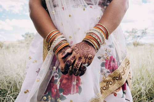 Free Woman Wearing Bracelets Stock Photo