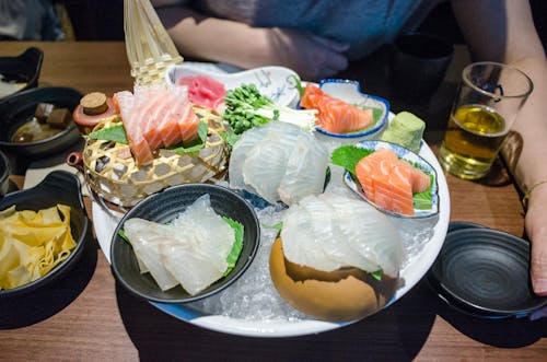 Gratis lagerfoto af fisk, fisk og skaldyr, japansk køkken Lagerfoto