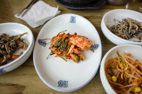 Gratis Immagine gratuita di banchan, cibo coreano, contorno Foto a disposizione