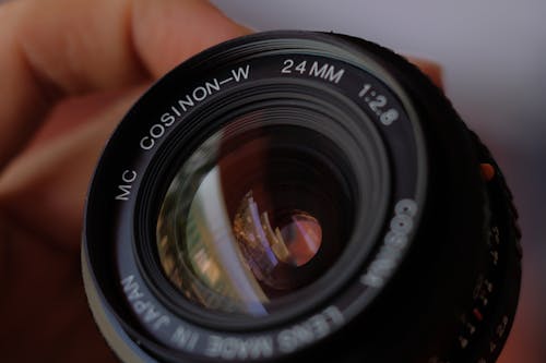 Close up of a Camera Lens