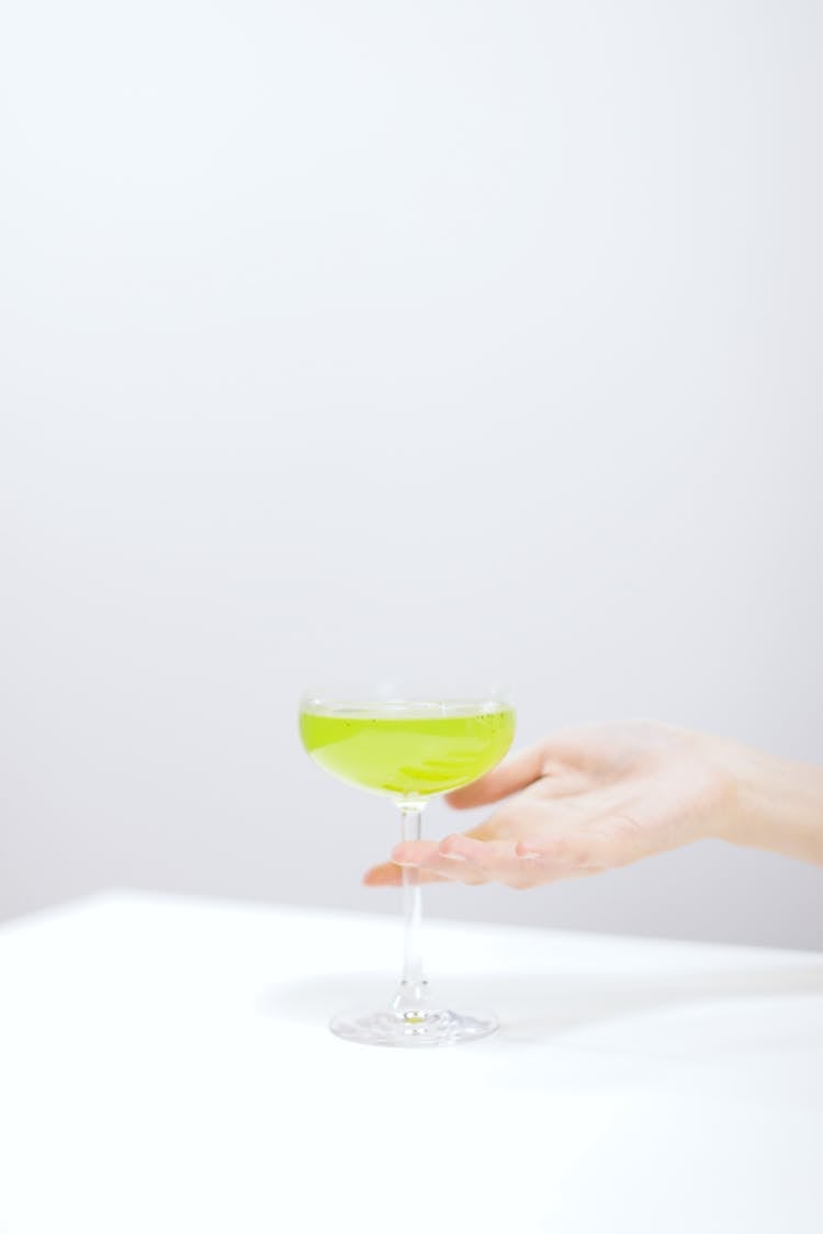 Woman Hand Holding Cocktail