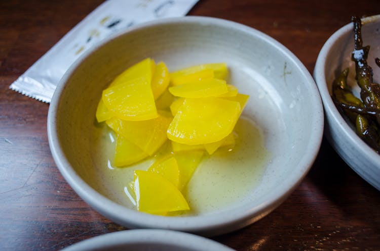 Daikon Radish In A Bowl