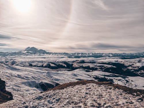 Gratis lagerfoto af bjerg, forkølelse, himmel Lagerfoto