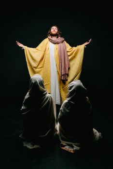 Représentation dramatique de la résurrection de Jésus