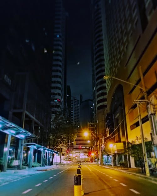 Free stock photo of back light, city, city at night