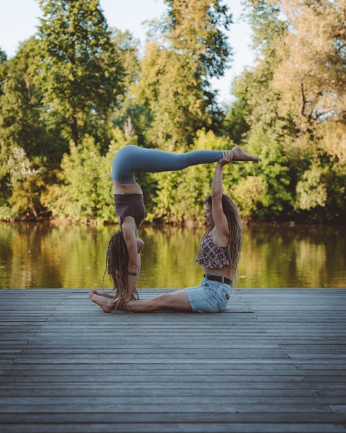 Kostnadsfri bild av balans, dreadlocks, fitness