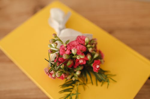 Free Close-Up Shot of a Bouquet of Flowers Stock Photo