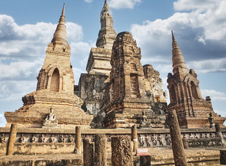 Wat Mahathat Sanctuary In Thailand