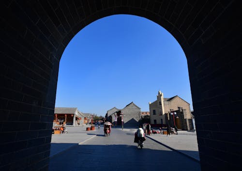 Foto profissional grátis de arcada, arcadas, edifícios