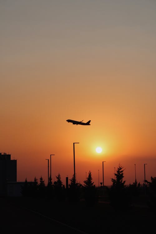 Gratis Fotos de stock gratuitas de aeronave, amanecer, anochecer Foto de stock
