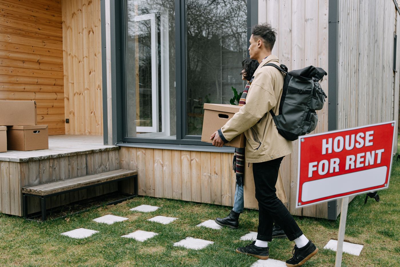 Residents moving into a rental property