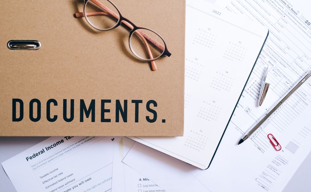 Registered sale deed and property tax receipts — the two documents officers actually check first