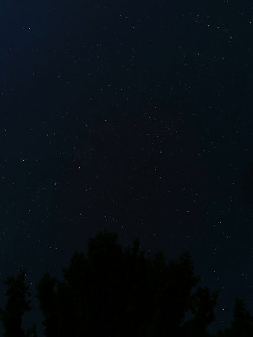 звезды, ночное небо, ночь içeren Ücretsiz stok fotoğraf