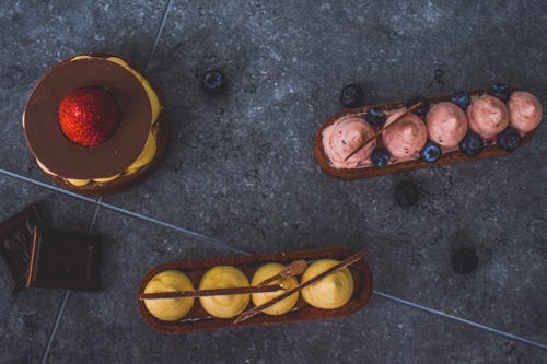 Základová fotografie zdarma na téma borůvky, čokoládové koláče, detail