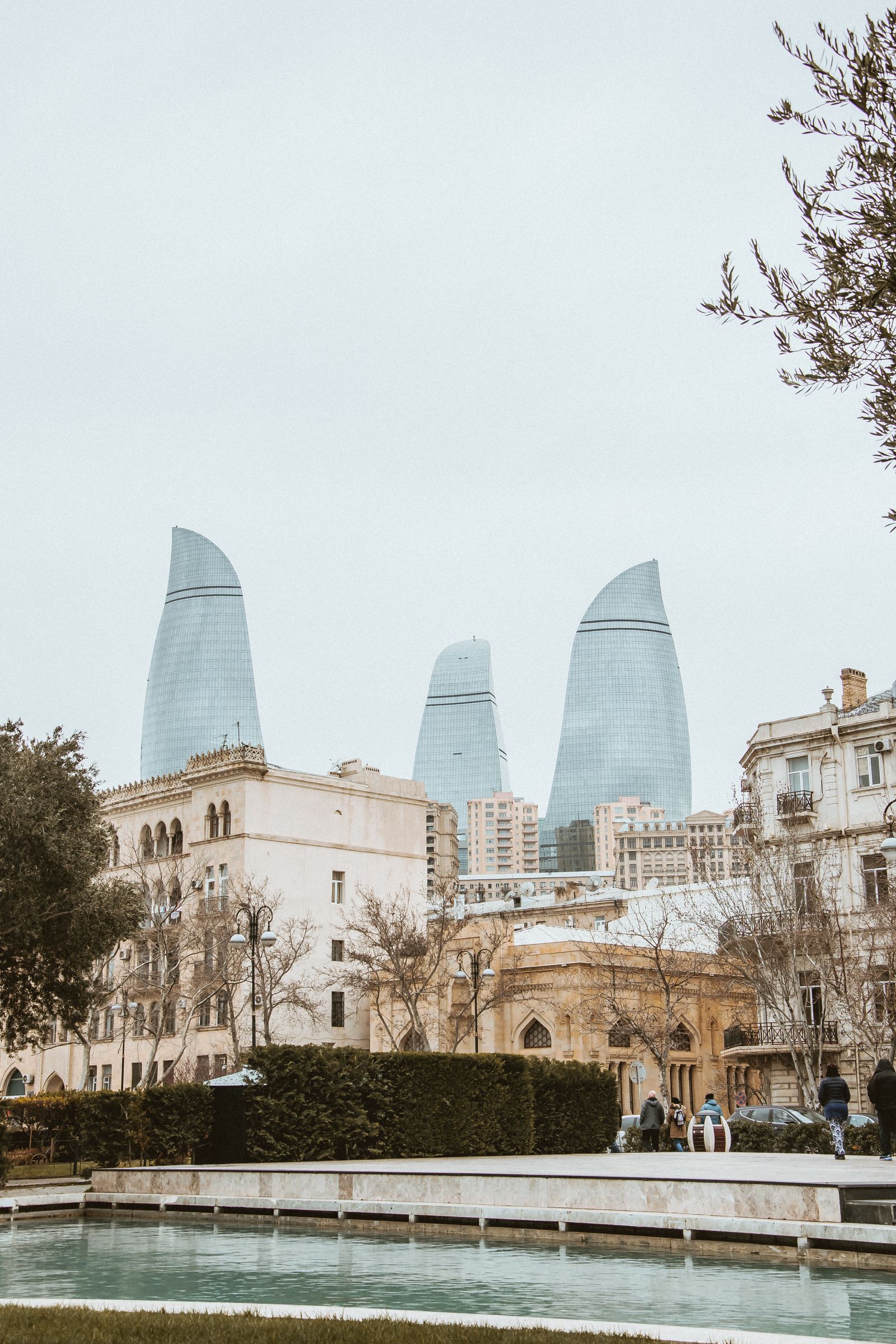 Baku skyline