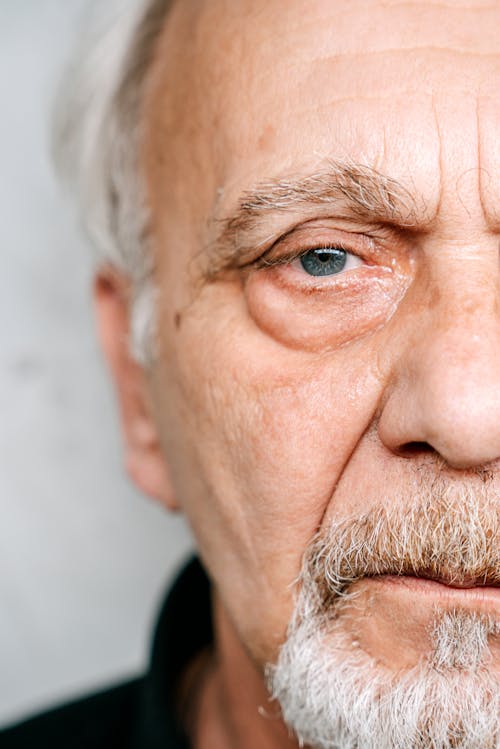 Portrait of an Elderly Man With a Goatee