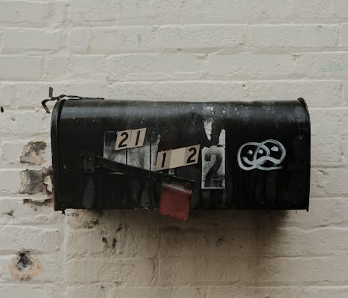 Free Black Mailbox Stock Photo