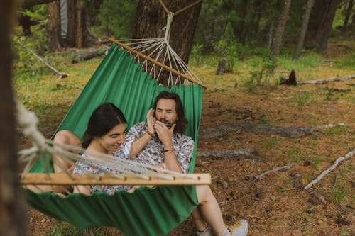 A Couple on the Green Hammock