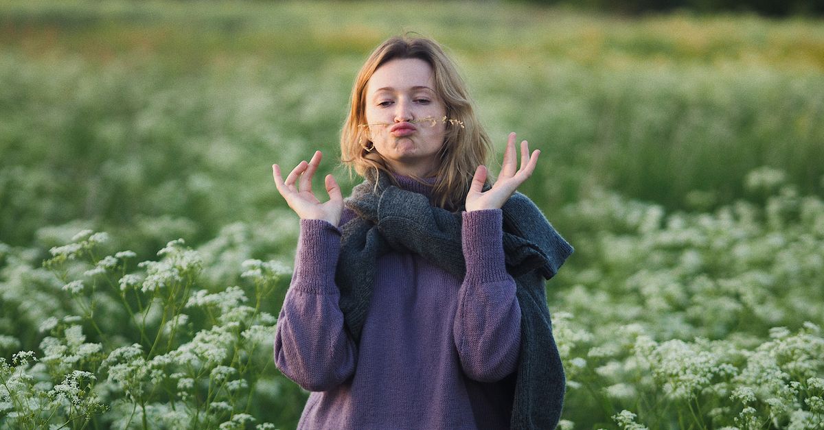 A Beautiful Woman Pouting · Free Stock Photo