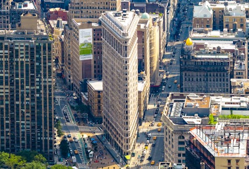 Luftbild Von Gebäuden