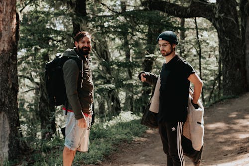 Bearded Men in the Forest 