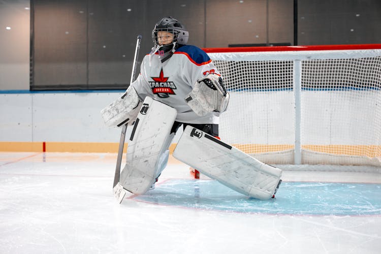 Person Playing A Goalkeeper