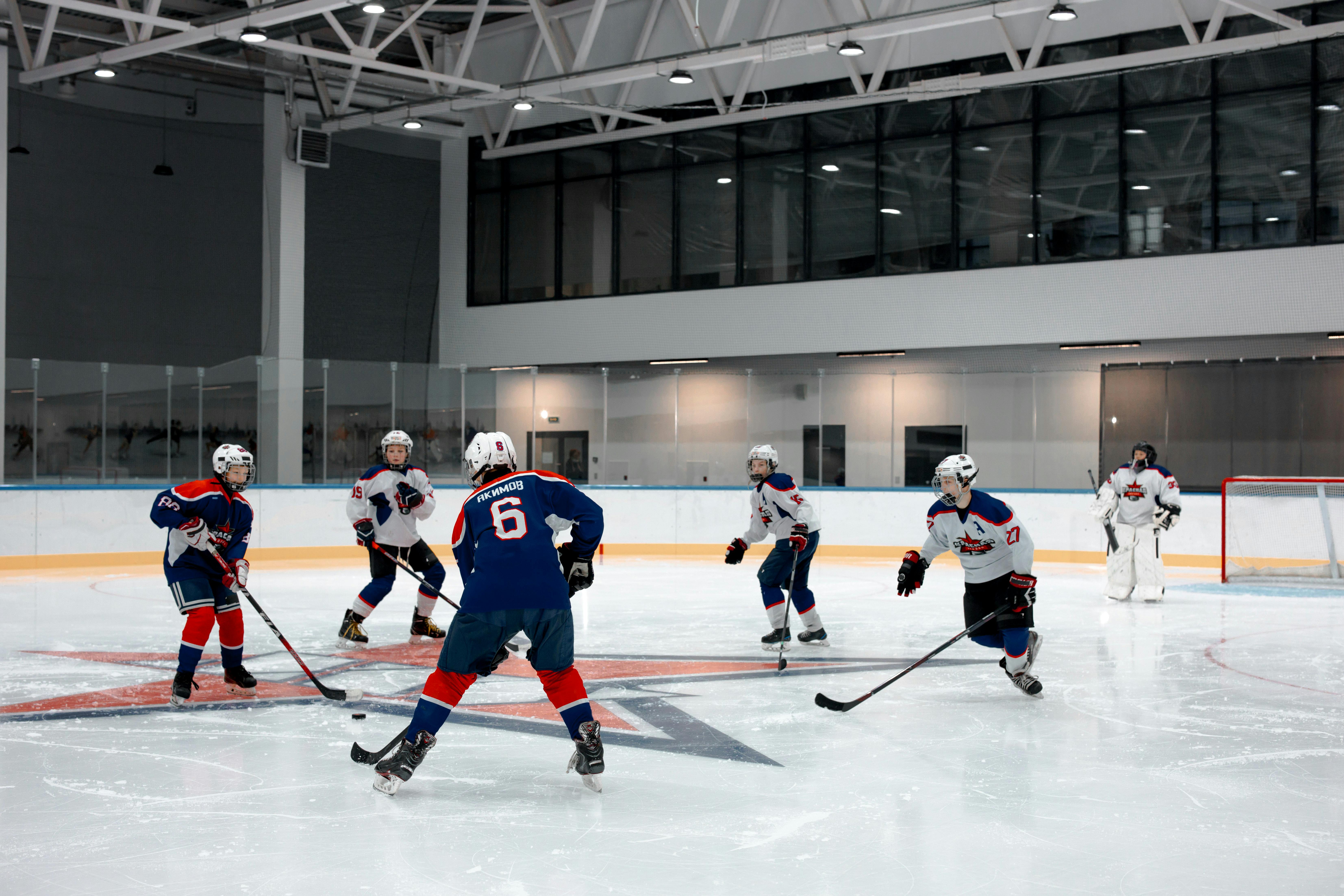 Hockey Player at the Rink — Ron McKinney Photography