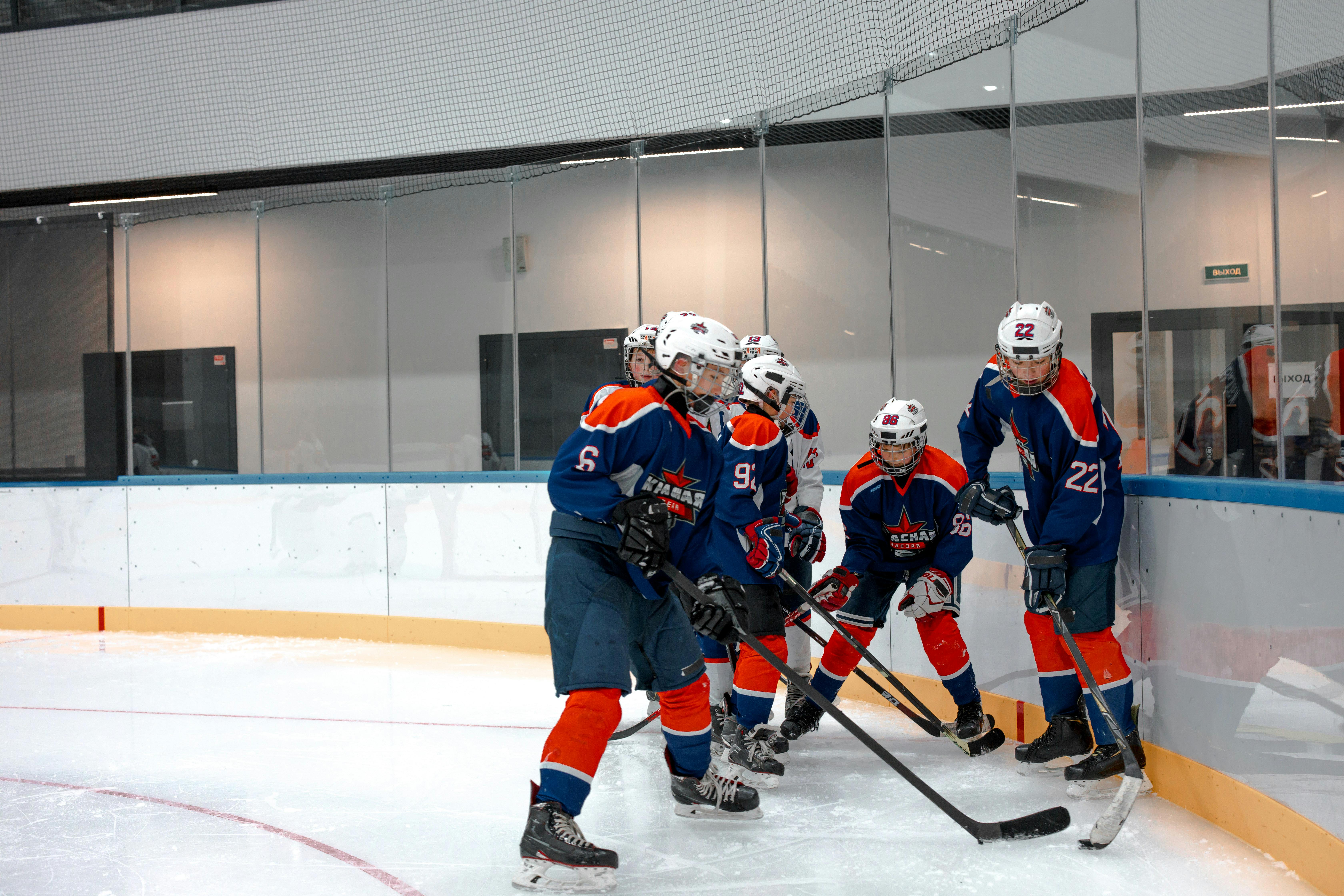 Hockey Player at the Rink — Ron McKinney Photography