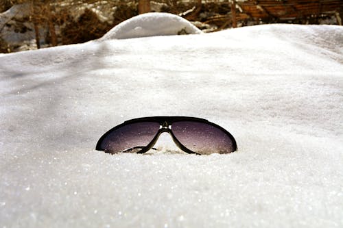 Gratis stockfoto met bril, sneeuw, wit