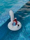 Floating Rubber Duck  with a Bottle