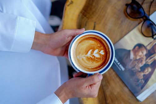 Δωρεάν στοκ φωτογραφιών με latte art, κάτοψη, καφές Φωτογραφία από στοκ φωτογραφιών
