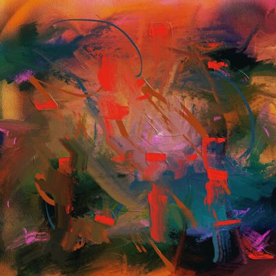 Abstract painting in reds — Steve A Johnson on Pexels
