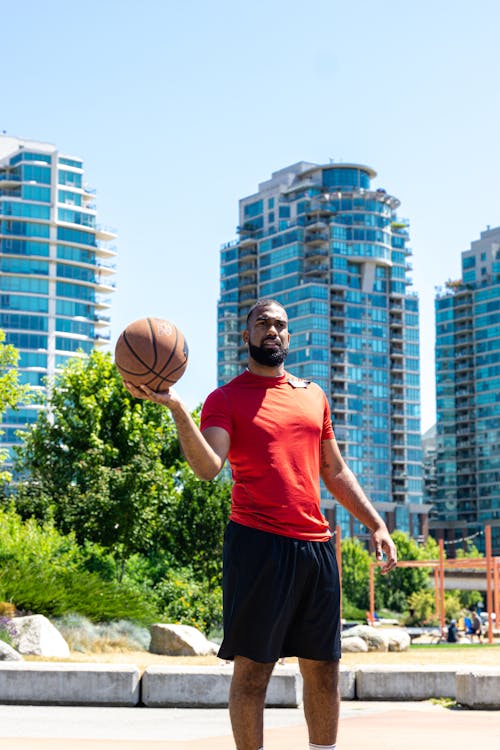 Kostnadsfri bild av afroamerikansk man, basketboll, basketspelare