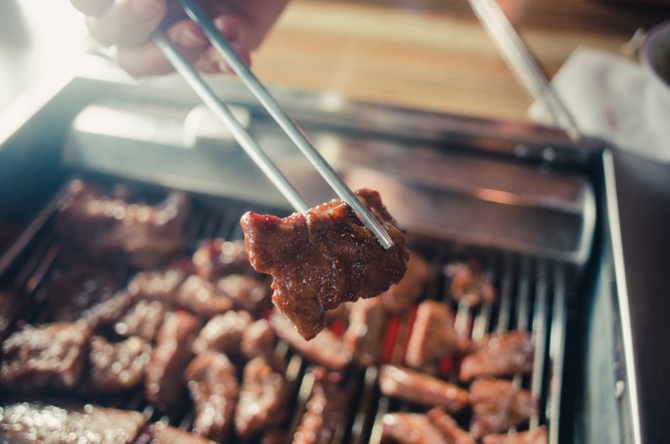 Korean BBQ grill