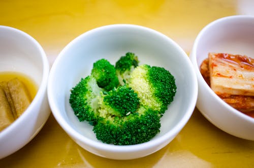 Close-up of Broccoli in a Bowl